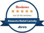 Avvo 5-Star Review badge