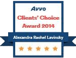 Avvo Clients' Choice Award 2014 badge